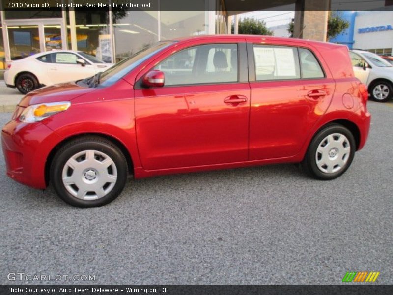 Barcelona Red Metallic / Charcoal 2010 Scion xD