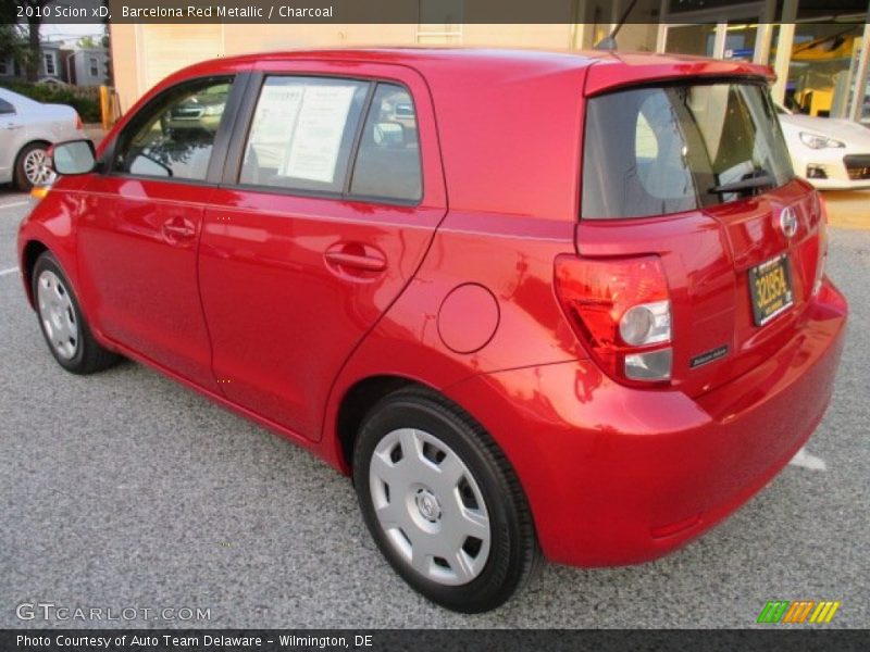 Barcelona Red Metallic / Charcoal 2010 Scion xD