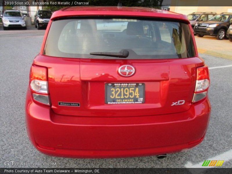 Barcelona Red Metallic / Charcoal 2010 Scion xD