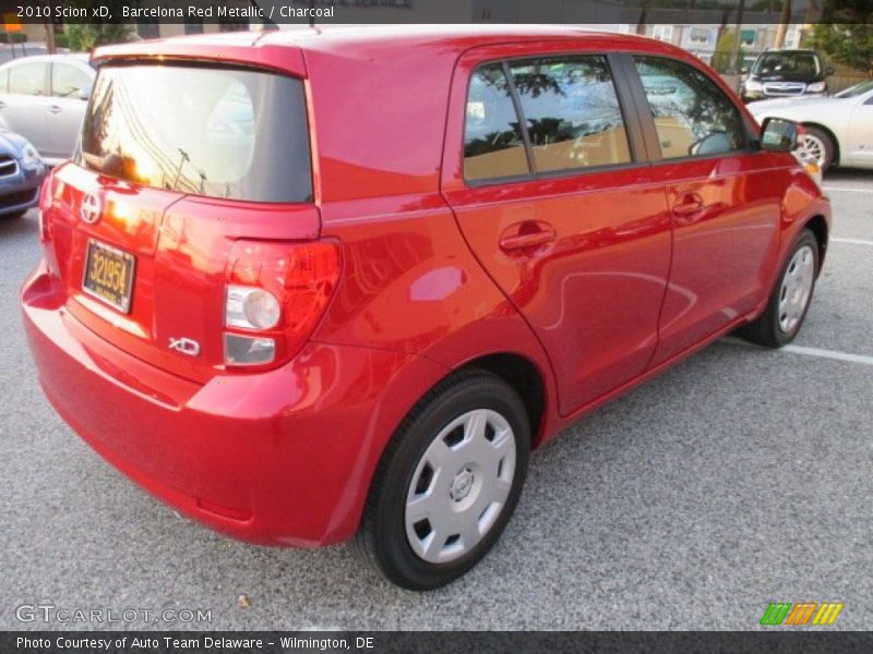 Barcelona Red Metallic / Charcoal 2010 Scion xD