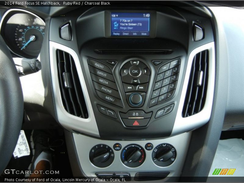 Ruby Red / Charcoal Black 2014 Ford Focus SE Hatchback