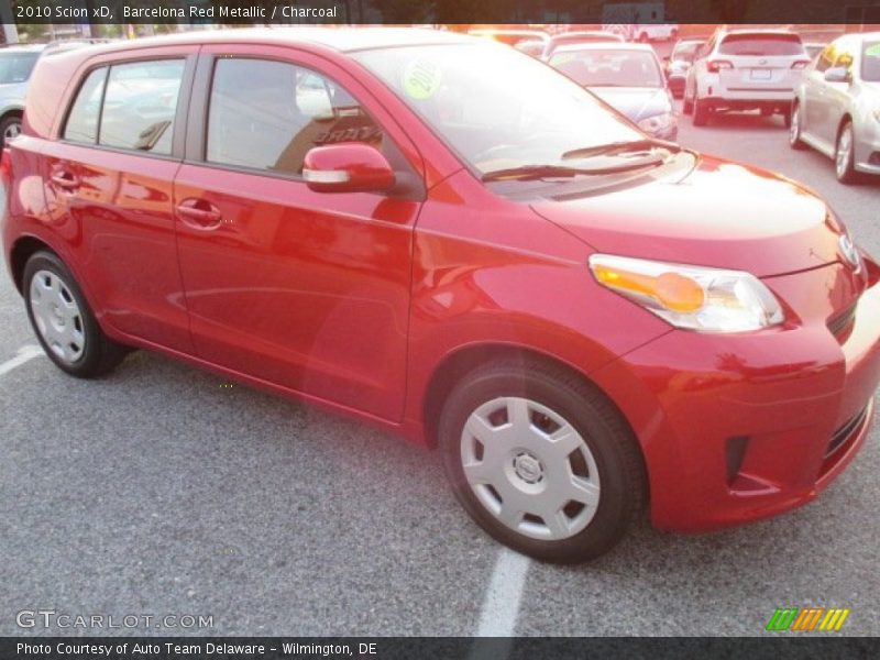 Barcelona Red Metallic / Charcoal 2010 Scion xD