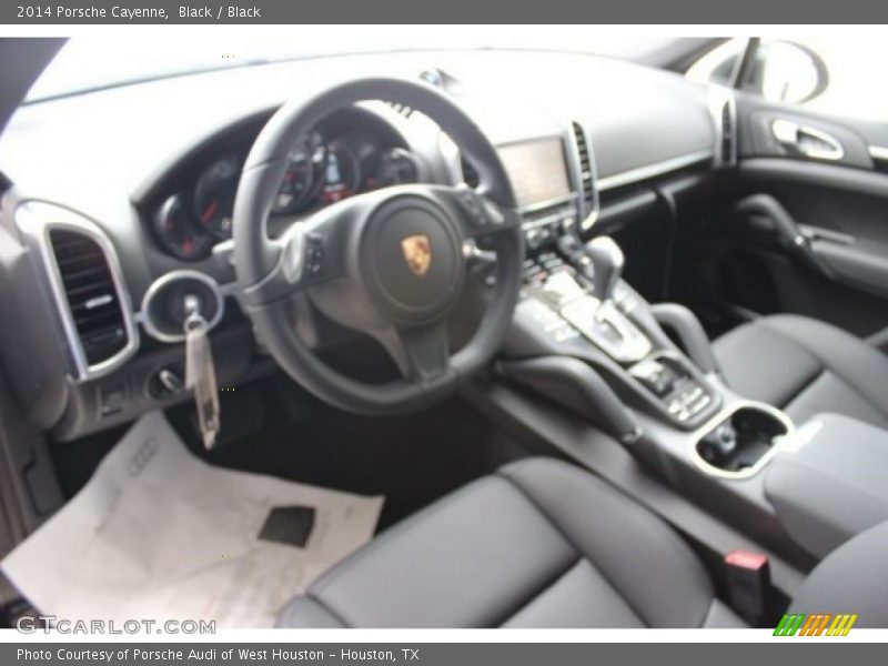 Black / Black 2014 Porsche Cayenne