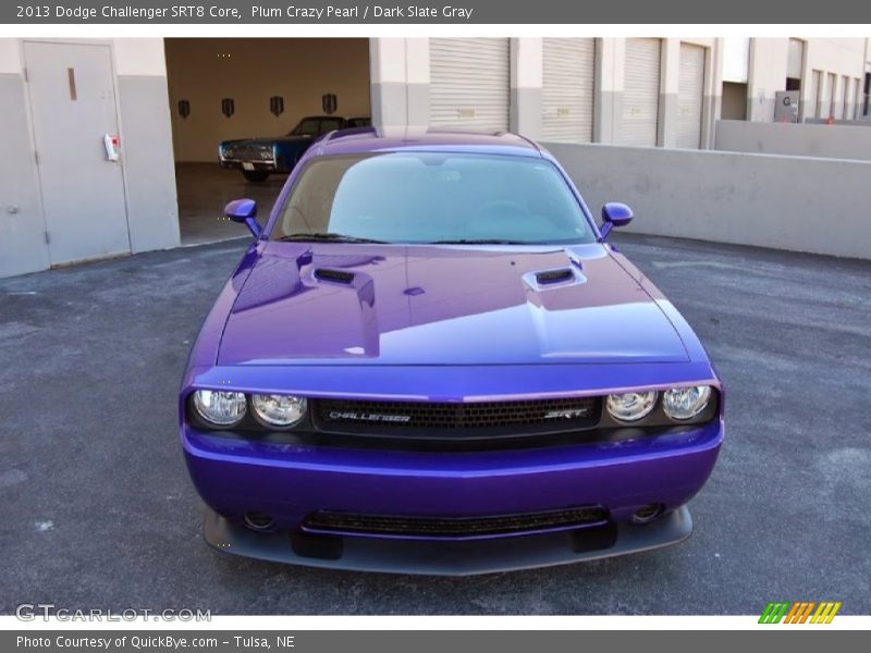 Plum Crazy Pearl / Dark Slate Gray 2013 Dodge Challenger SRT8 Core
