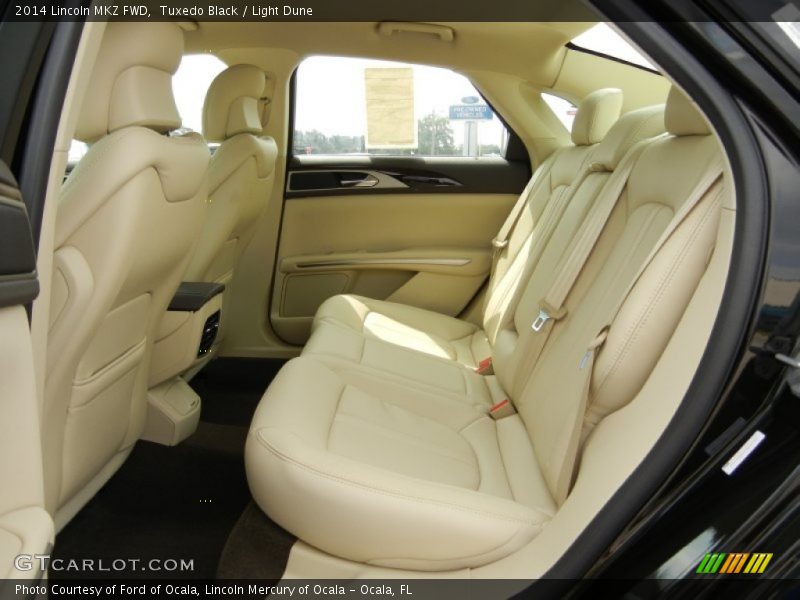 Rear Seat of 2014 MKZ FWD