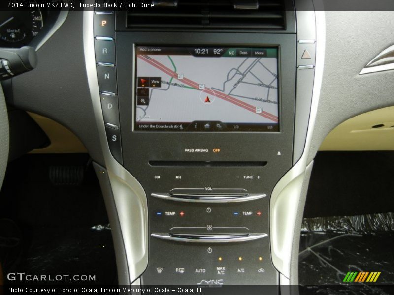 Navigation of 2014 MKZ FWD