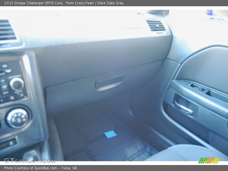 Plum Crazy Pearl / Dark Slate Gray 2013 Dodge Challenger SRT8 Core