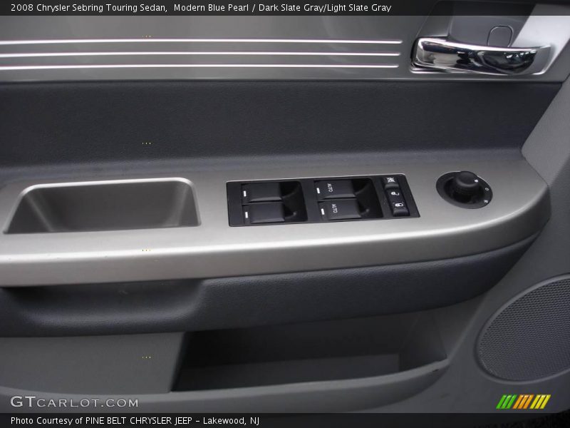 Modern Blue Pearl / Dark Slate Gray/Light Slate Gray 2008 Chrysler Sebring Touring Sedan