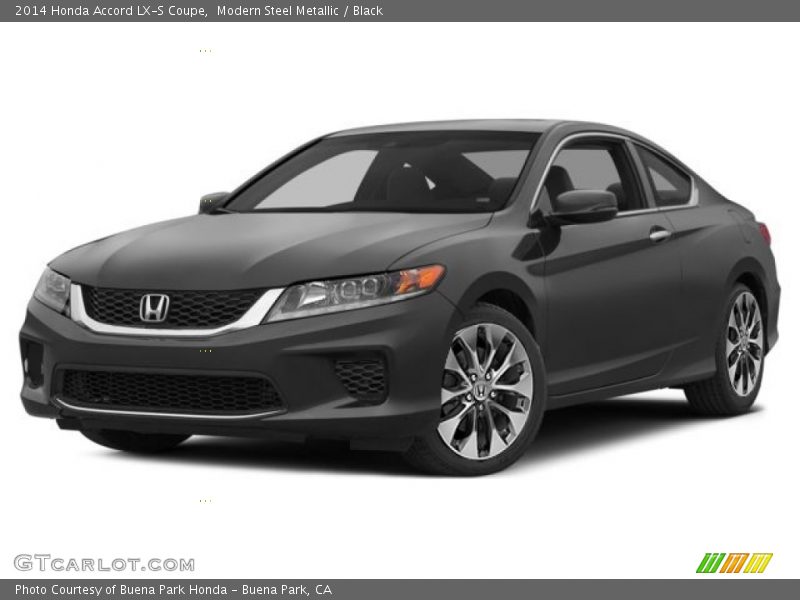 Modern Steel Metallic / Black 2014 Honda Accord LX-S Coupe