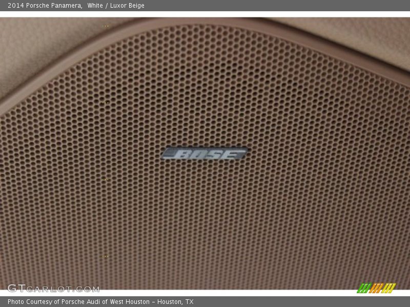 White / Luxor Beige 2014 Porsche Panamera