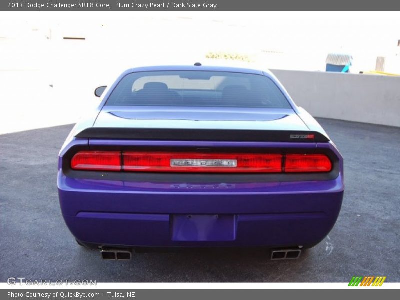 Plum Crazy Pearl / Dark Slate Gray 2013 Dodge Challenger SRT8 Core
