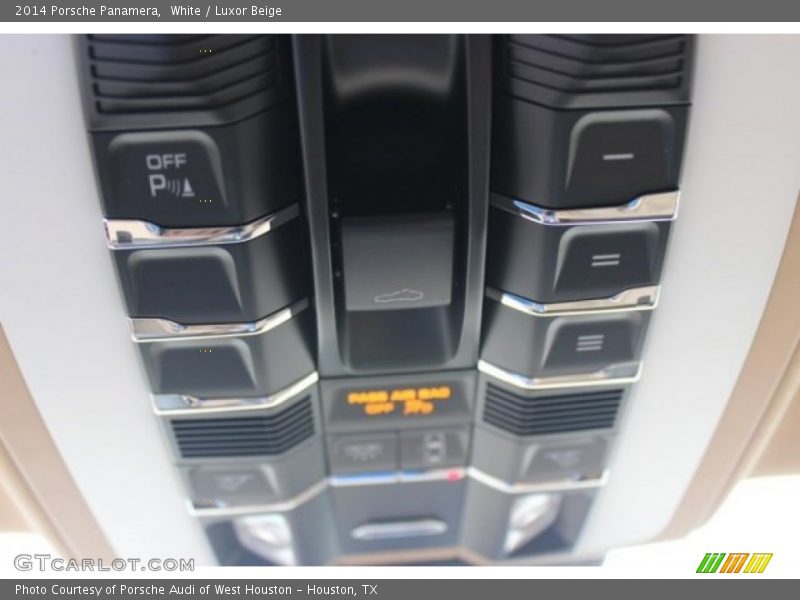 White / Luxor Beige 2014 Porsche Panamera