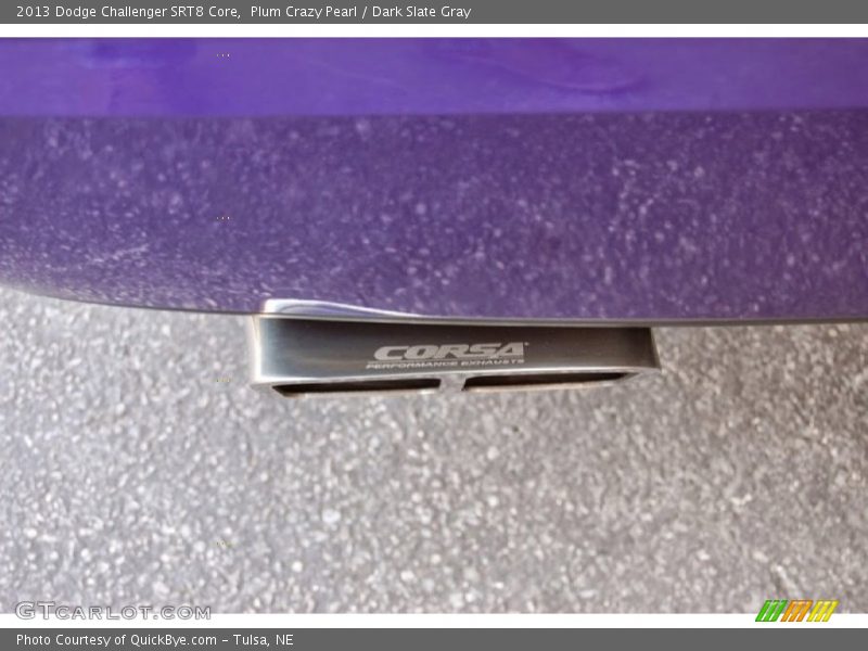 Exhaust of 2013 Challenger SRT8 Core