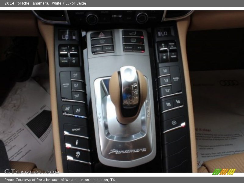 White / Luxor Beige 2014 Porsche Panamera