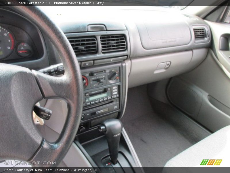 Platinum Silver Metallic / Gray 2002 Subaru Forester 2.5 L