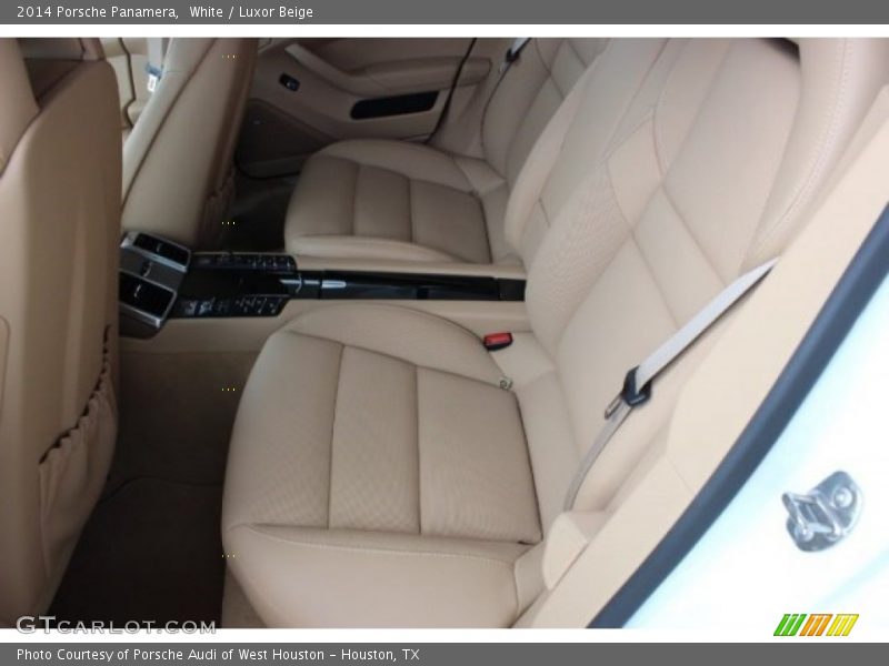 White / Luxor Beige 2014 Porsche Panamera
