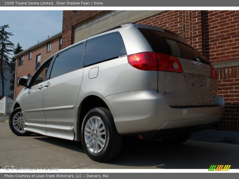 Silver Shadow Pearl / Stone 2008 Toyota Sienna Limited