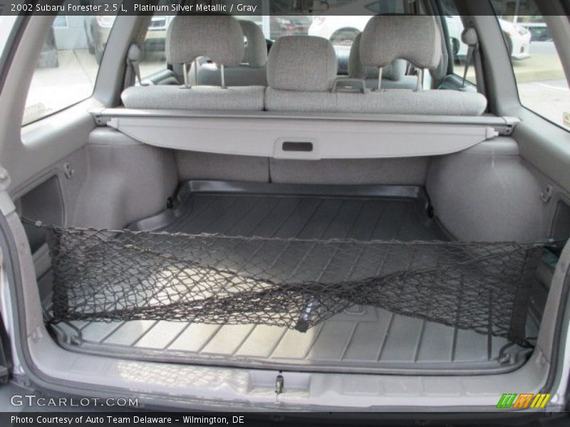 Platinum Silver Metallic / Gray 2002 Subaru Forester 2.5 L
