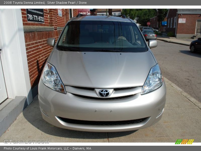 Silver Shadow Pearl / Stone 2008 Toyota Sienna Limited