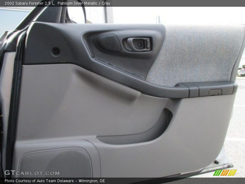 Platinum Silver Metallic / Gray 2002 Subaru Forester 2.5 L