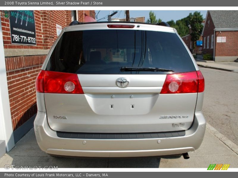 Silver Shadow Pearl / Stone 2008 Toyota Sienna Limited