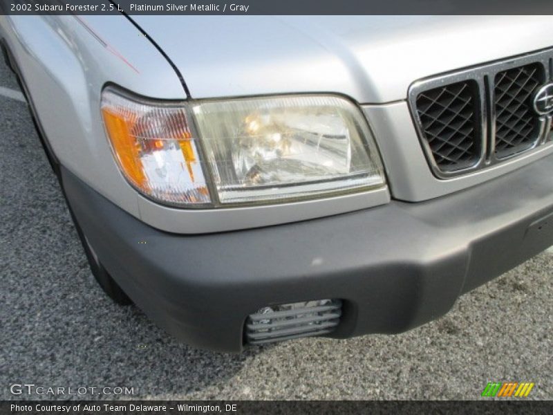 Platinum Silver Metallic / Gray 2002 Subaru Forester 2.5 L
