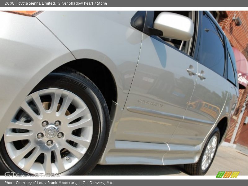 Silver Shadow Pearl / Stone 2008 Toyota Sienna Limited