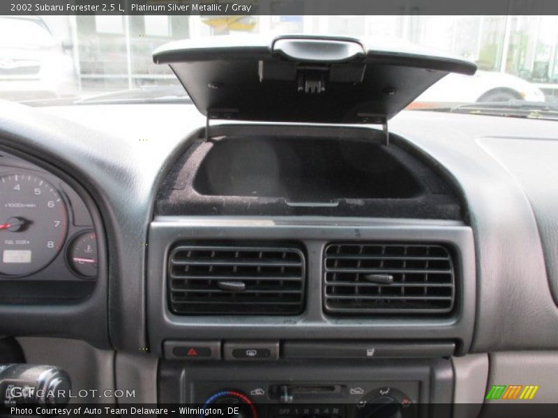 Platinum Silver Metallic / Gray 2002 Subaru Forester 2.5 L