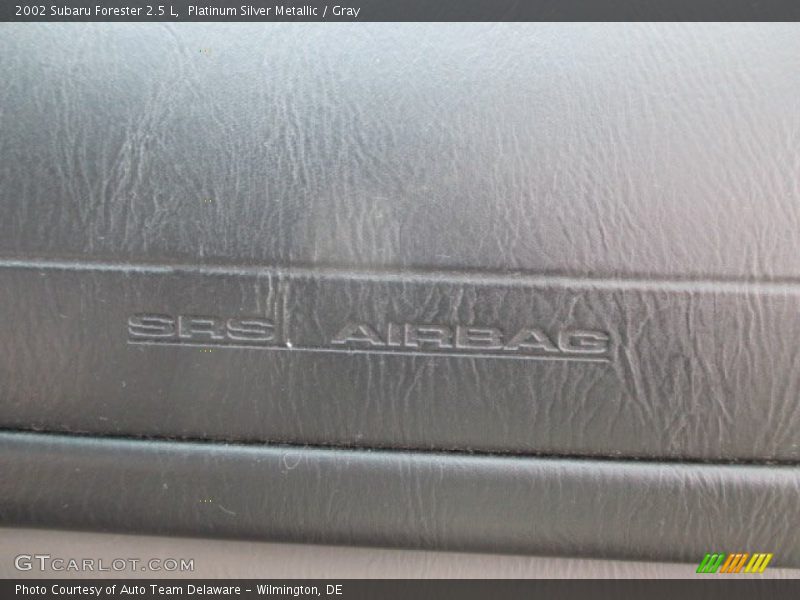 Platinum Silver Metallic / Gray 2002 Subaru Forester 2.5 L
