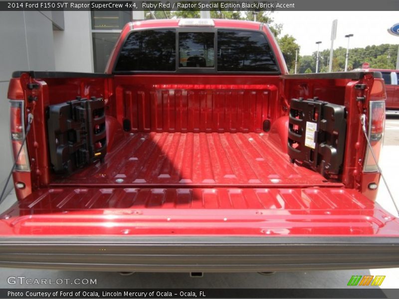 Ruby Red / Raptor Special Edition Black/Brick Accent 2014 Ford F150 SVT Raptor SuperCrew 4x4