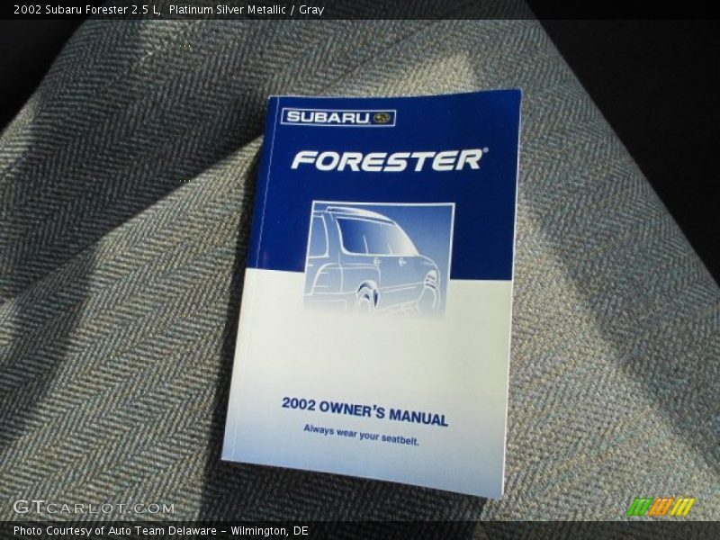 Platinum Silver Metallic / Gray 2002 Subaru Forester 2.5 L