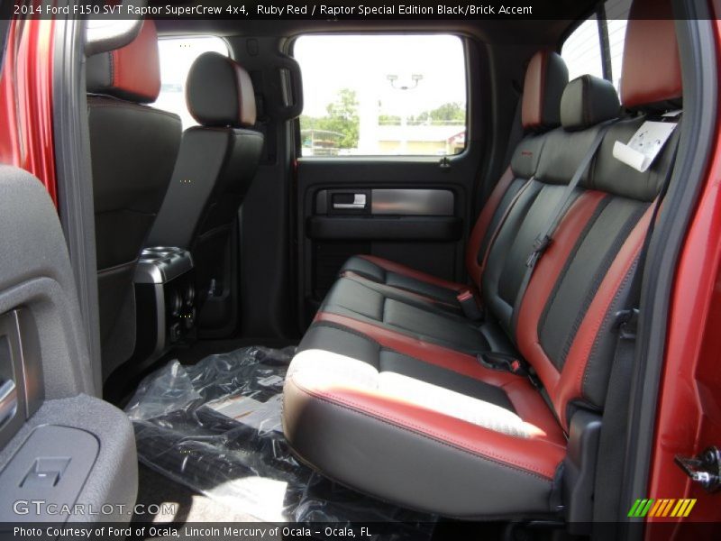 Ruby Red / Raptor Special Edition Black/Brick Accent 2014 Ford F150 SVT Raptor SuperCrew 4x4
