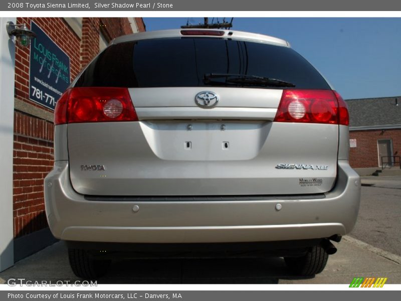 Silver Shadow Pearl / Stone 2008 Toyota Sienna Limited