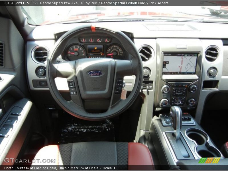 Ruby Red / Raptor Special Edition Black/Brick Accent 2014 Ford F150 SVT Raptor SuperCrew 4x4