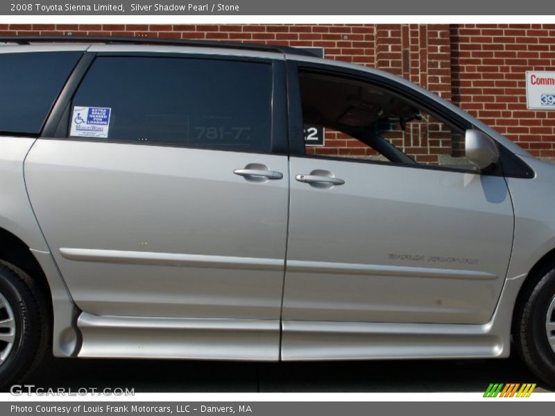 Silver Shadow Pearl / Stone 2008 Toyota Sienna Limited