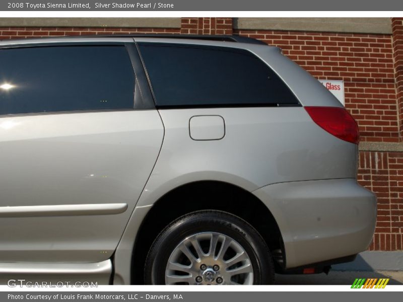 Silver Shadow Pearl / Stone 2008 Toyota Sienna Limited