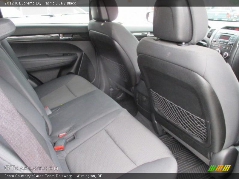 Pacific Blue / Black 2012 Kia Sorento LX