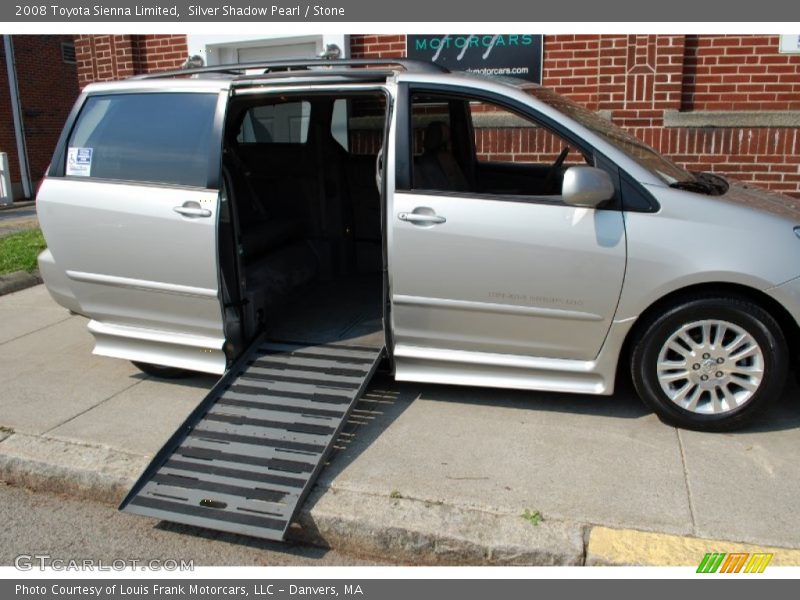 Silver Shadow Pearl / Stone 2008 Toyota Sienna Limited