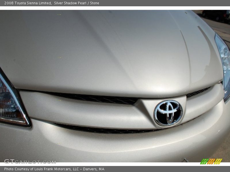 Silver Shadow Pearl / Stone 2008 Toyota Sienna Limited