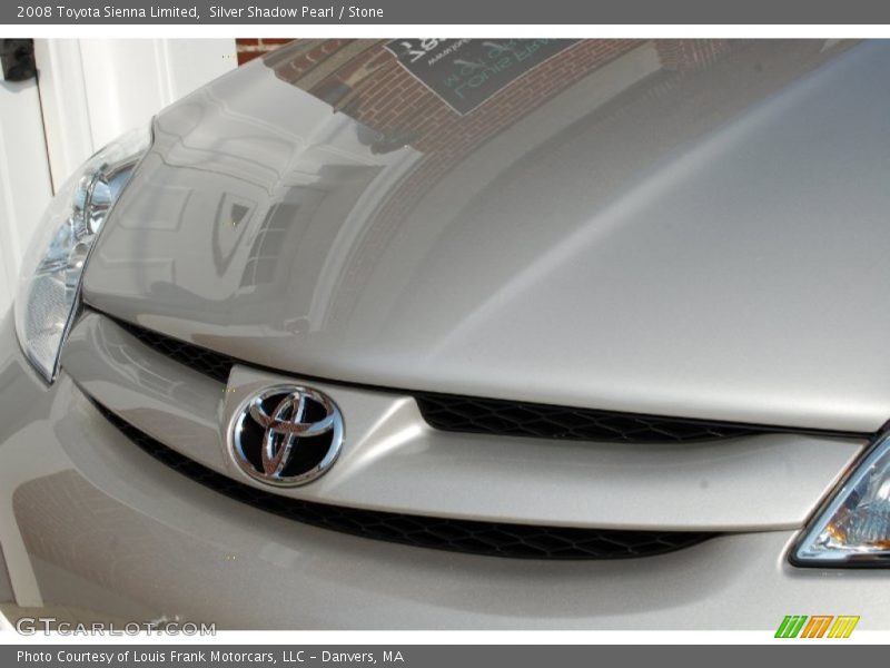 Silver Shadow Pearl / Stone 2008 Toyota Sienna Limited