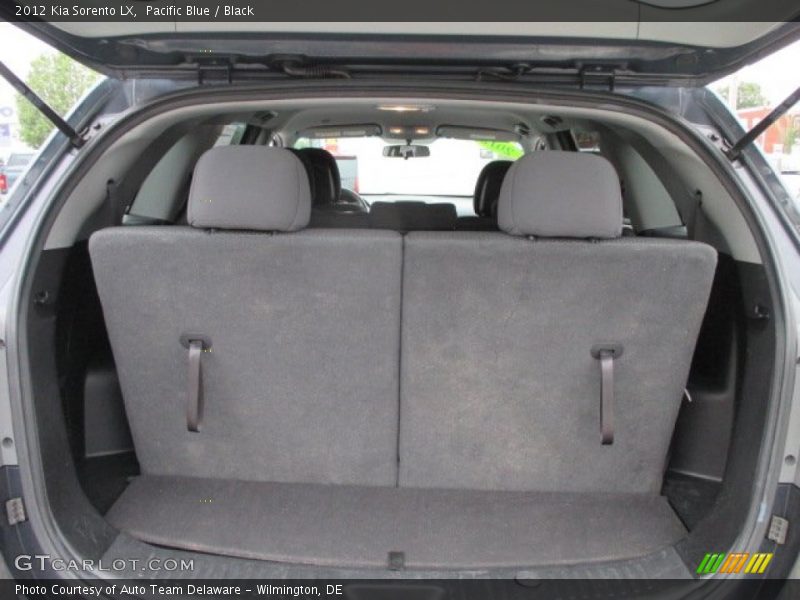 Pacific Blue / Black 2012 Kia Sorento LX