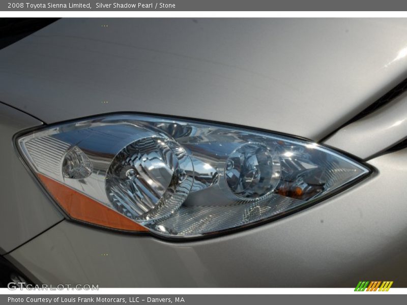 Silver Shadow Pearl / Stone 2008 Toyota Sienna Limited