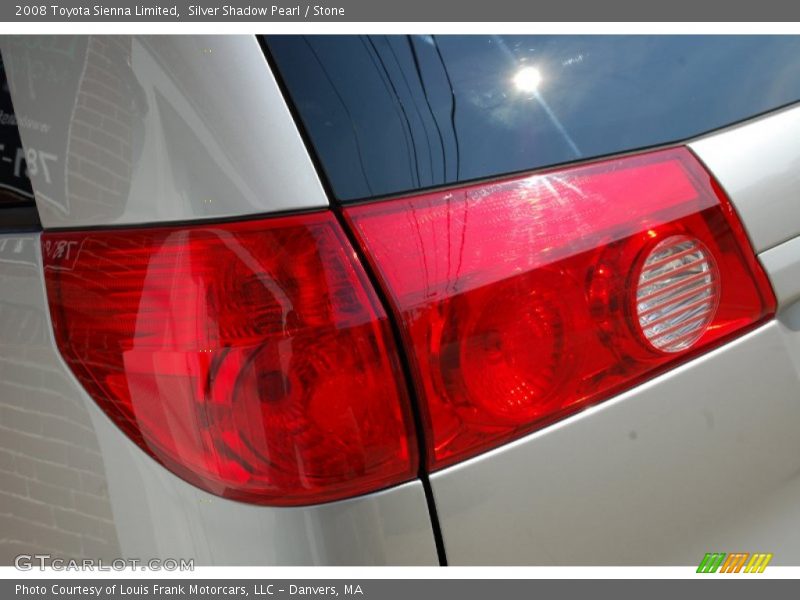 Silver Shadow Pearl / Stone 2008 Toyota Sienna Limited