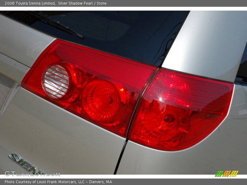 Silver Shadow Pearl / Stone 2008 Toyota Sienna Limited