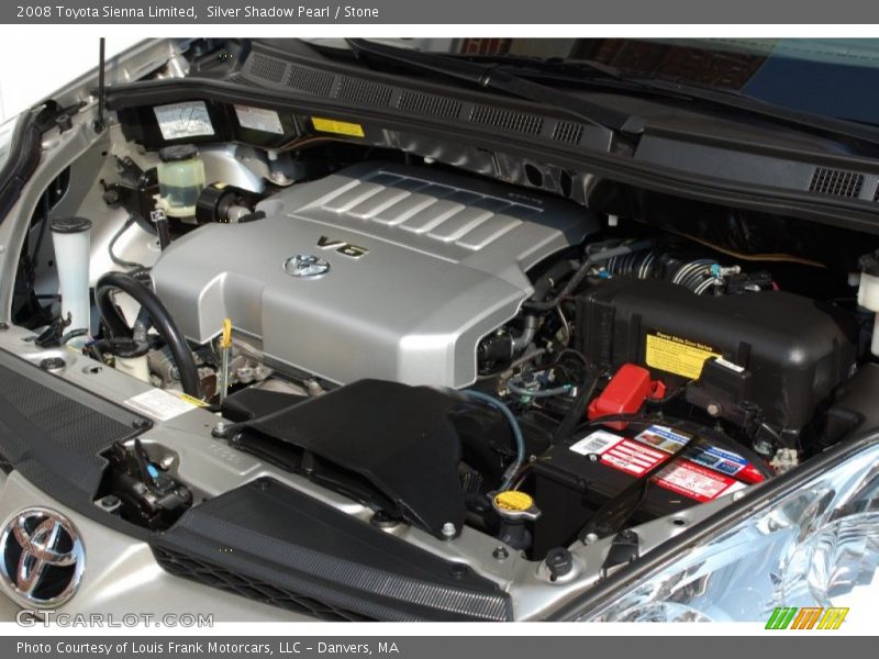 Silver Shadow Pearl / Stone 2008 Toyota Sienna Limited