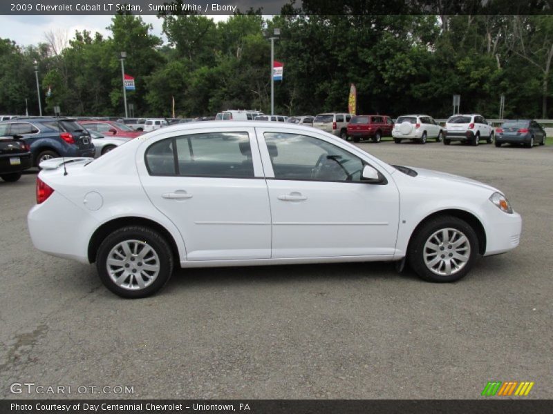 Summit White / Ebony 2009 Chevrolet Cobalt LT Sedan