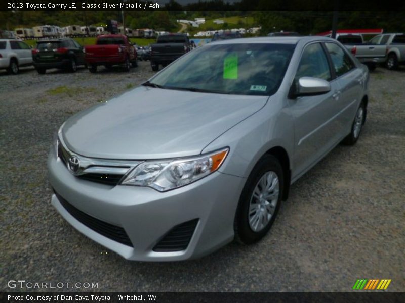 Classic Silver Metallic / Ash 2013 Toyota Camry LE