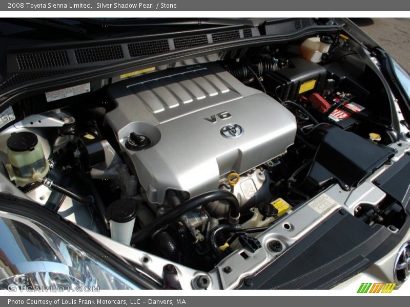 Silver Shadow Pearl / Stone 2008 Toyota Sienna Limited