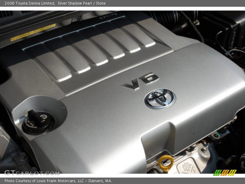 Silver Shadow Pearl / Stone 2008 Toyota Sienna Limited
