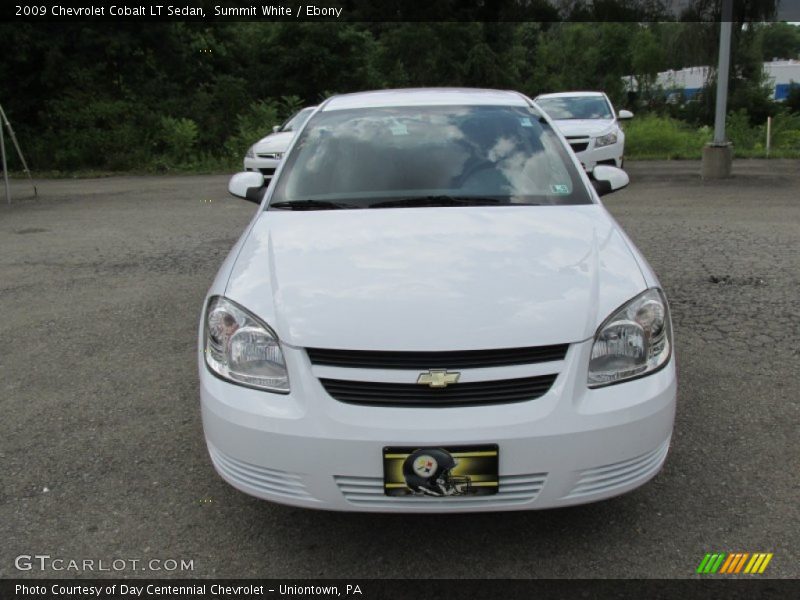 Summit White / Ebony 2009 Chevrolet Cobalt LT Sedan